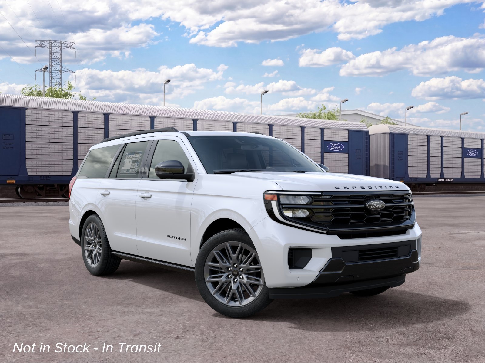 New 2027 Star White Metallic Tri-Coat Ford Platinum image 4