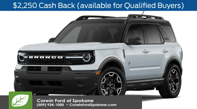 New 2026 Space White Metallic Ford Outer Banks image 1