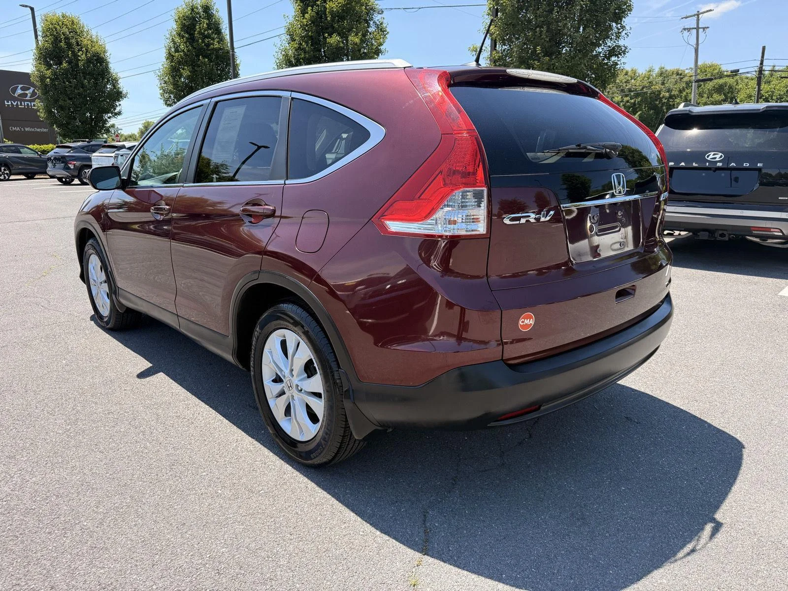 Used 2013 Basque Red Pearl II Honda EX-L image 5
