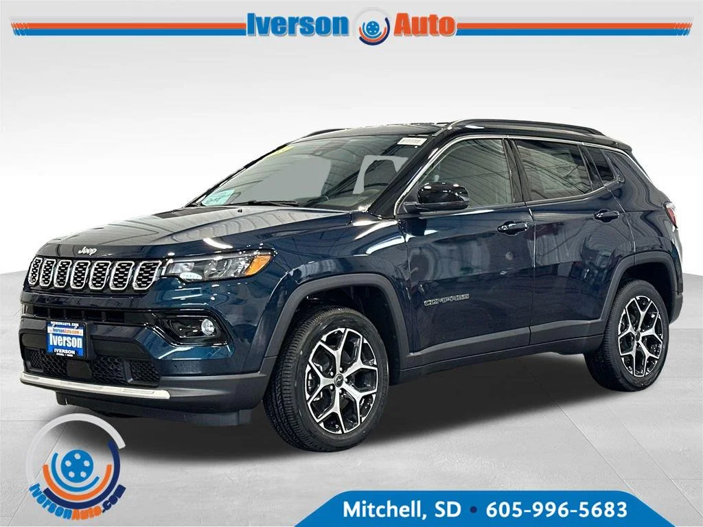 New 2026 Fathom Blue Pearl Coat Jeep Limited image 3