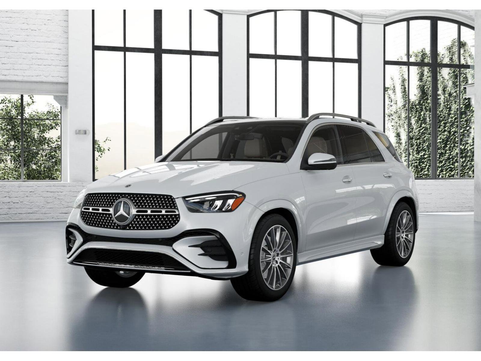 New 2026 MANUFAKTUR Moonlight White Metallic Mercedes-Benz GLE 350 image 40