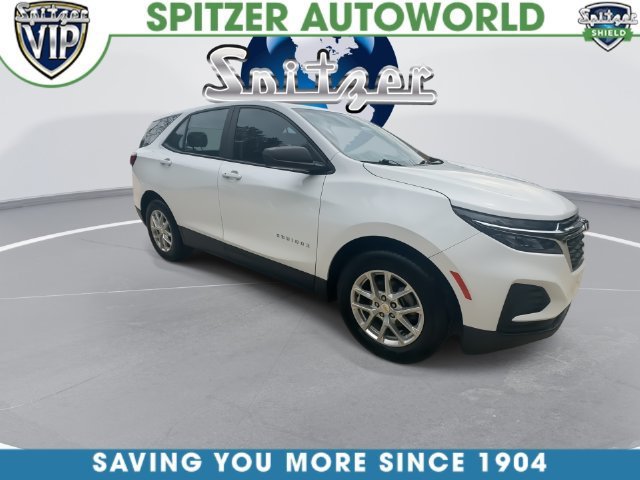Used 2022 Chevrolet Equinox LS with VIN 3GNAXHEV2NS171228 for sale in Northfield, OH