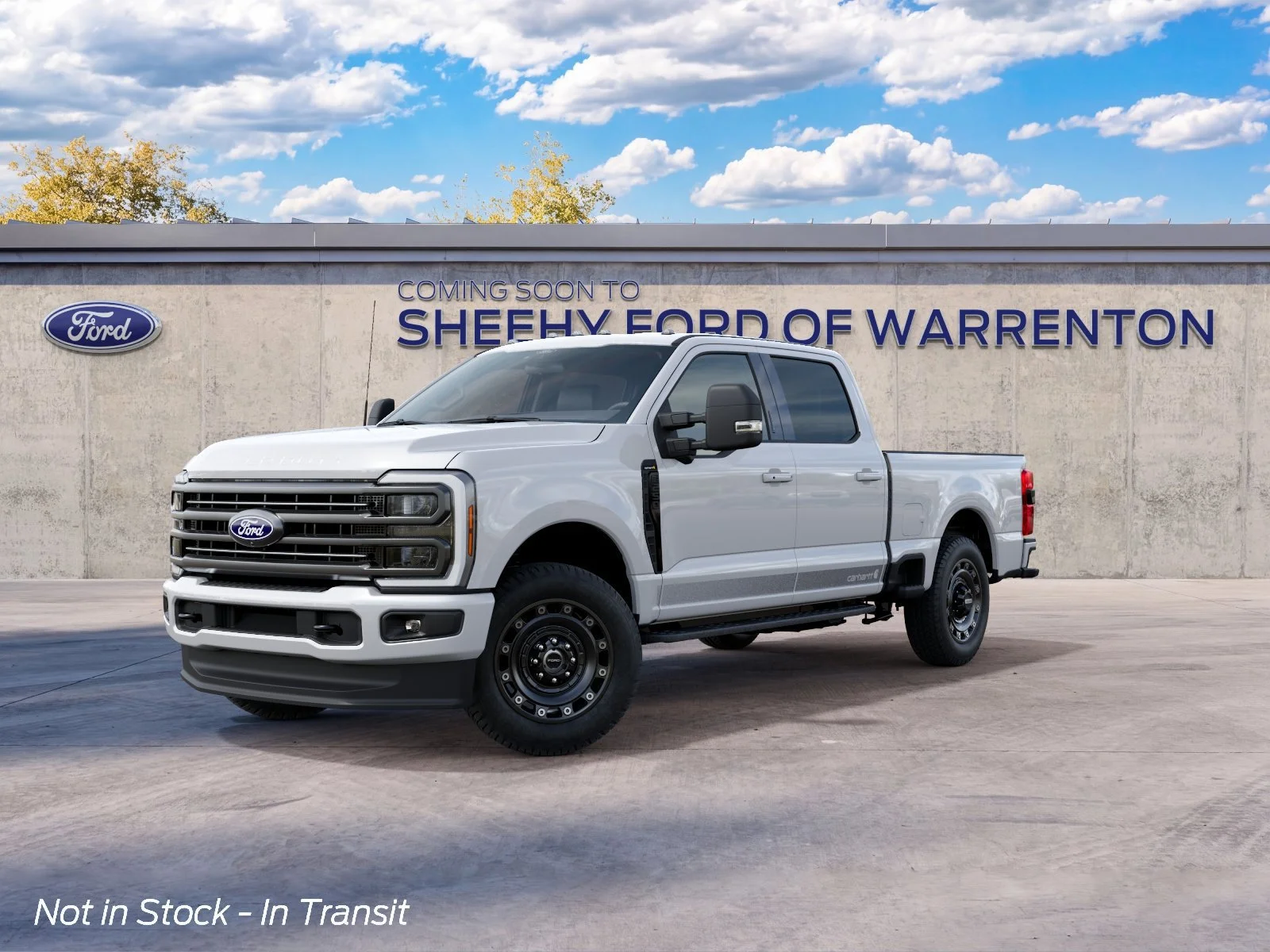 New 2027 Oxford White Ford XLT image 4