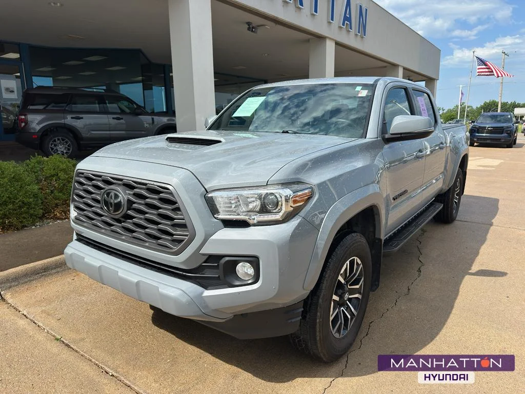 Used 2021 Midnight Black Metallic Toyota TRD Sport image 1