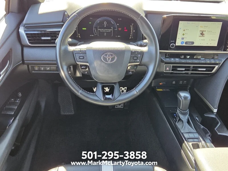 Used 2025 Midnight Black Metallic TOYOTA SE image 11