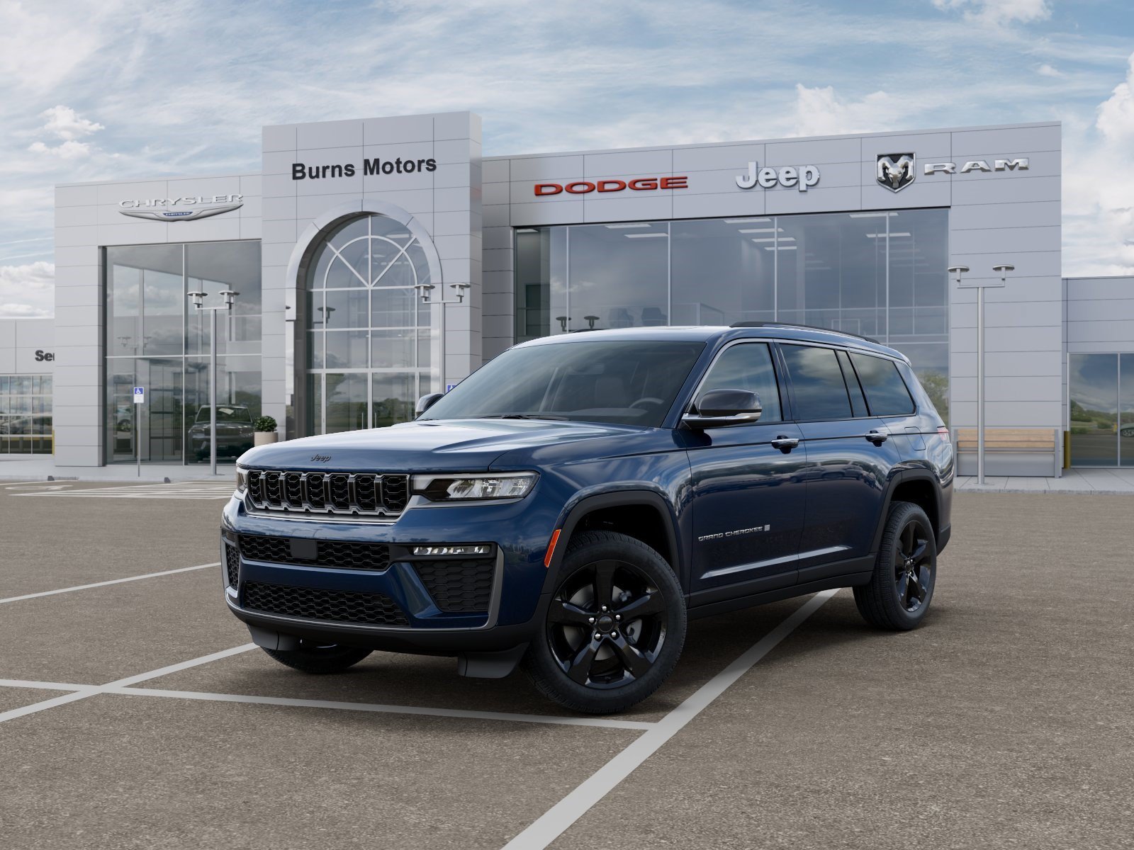 New 2026 Fathom Blue Pearl-Coat Exterior Paint Jeep Limited image 1