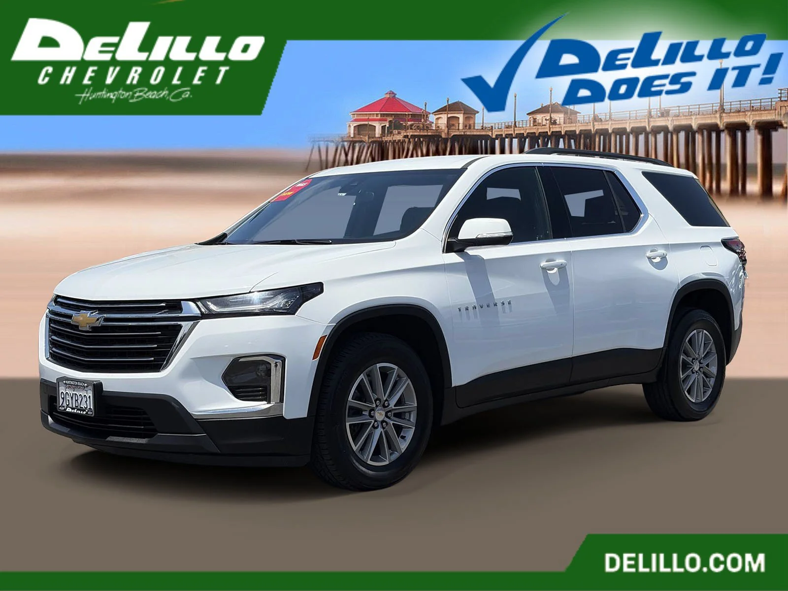 Used 2023 Summit White Chevrolet LT Cloth image 1