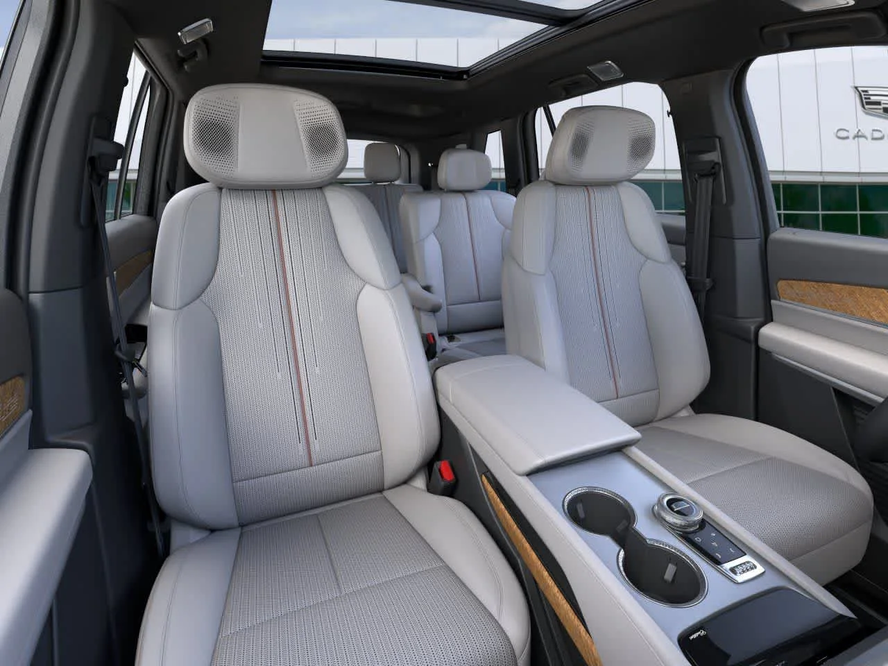 New 2027 Vibrant White Tricoat Cadillac Sport image 16