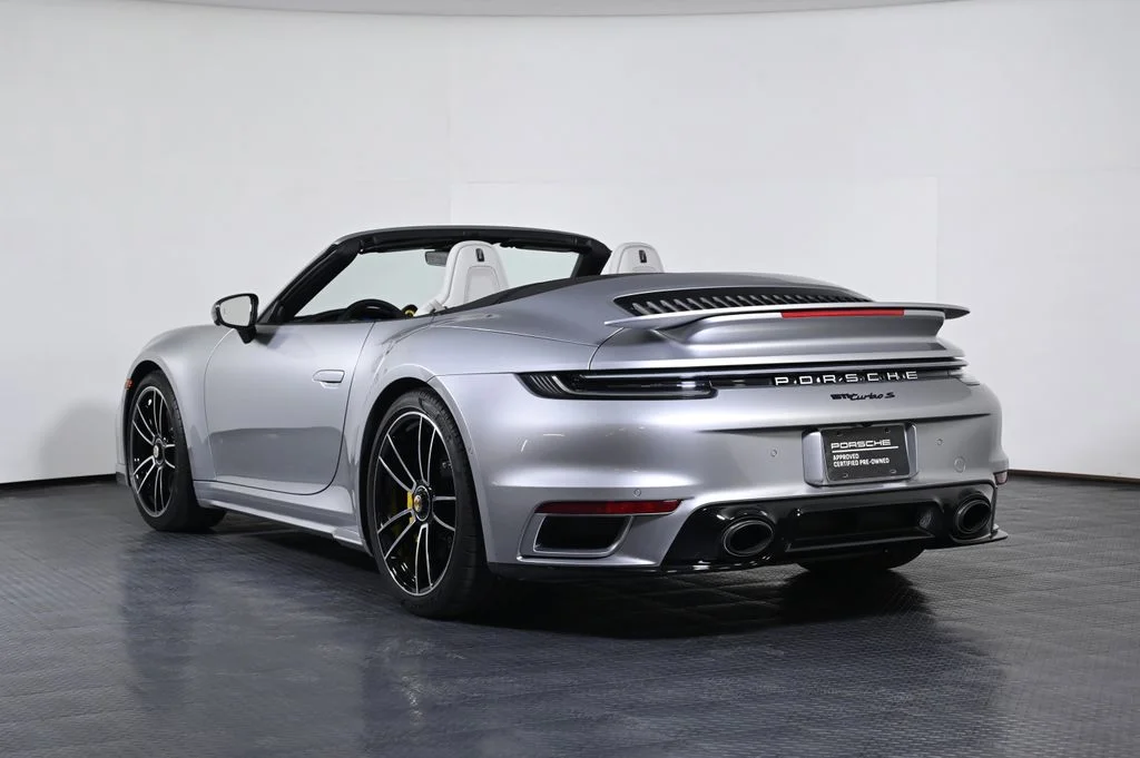 Used 2024 GT Silver Metallic Porsche Turbo S image 3