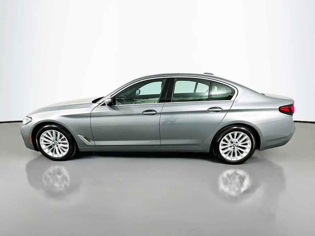 Certified Used 2023 Skyscraper Grey Metallic BMW 530i image 8