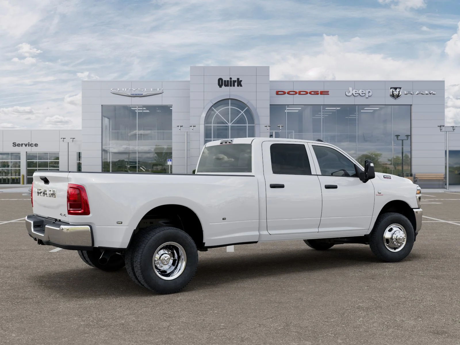 New 2026 Bright White Clear-Coat Exterior Paint RAM Tradesman image 30
