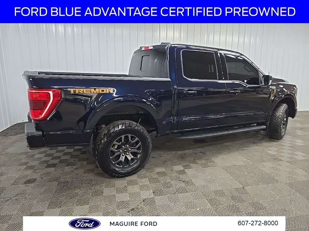 Used 2023 Blue Metallic Ford Tremor image 4