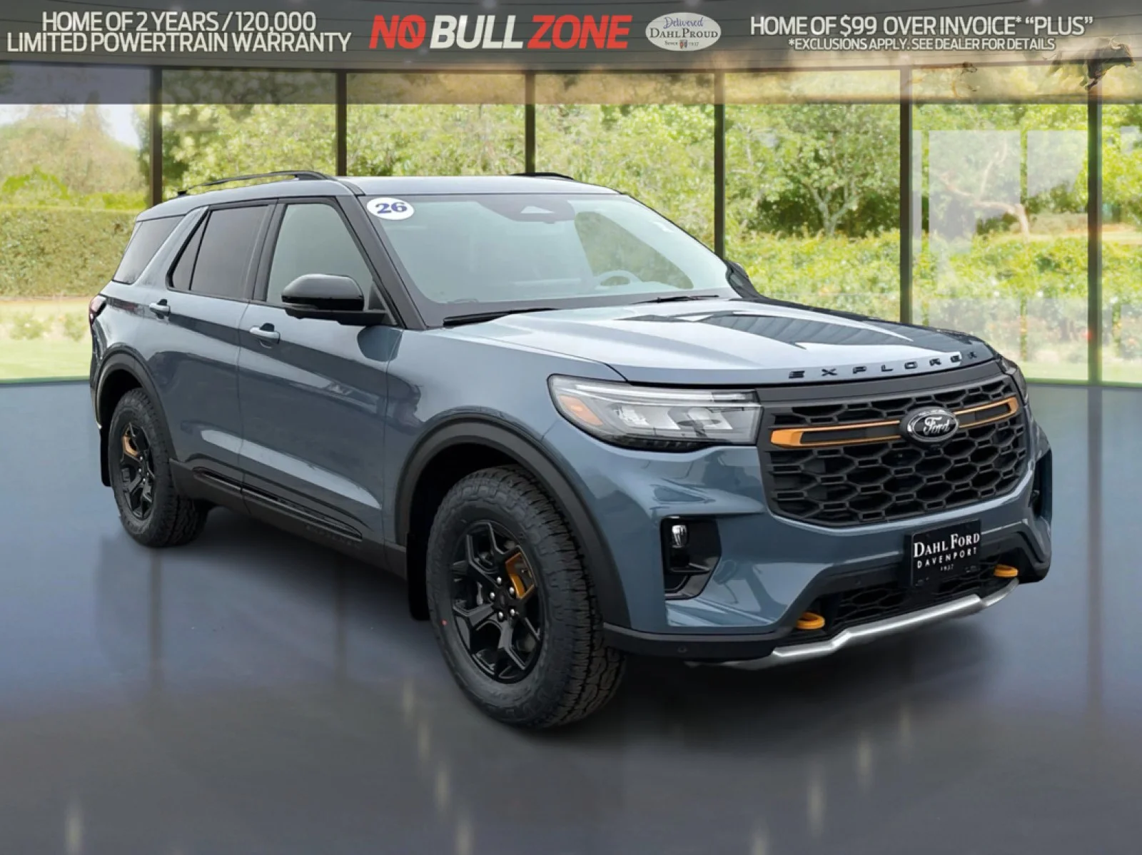 New 2026 Vapor Blue Metallic Ford Tremor® image 7