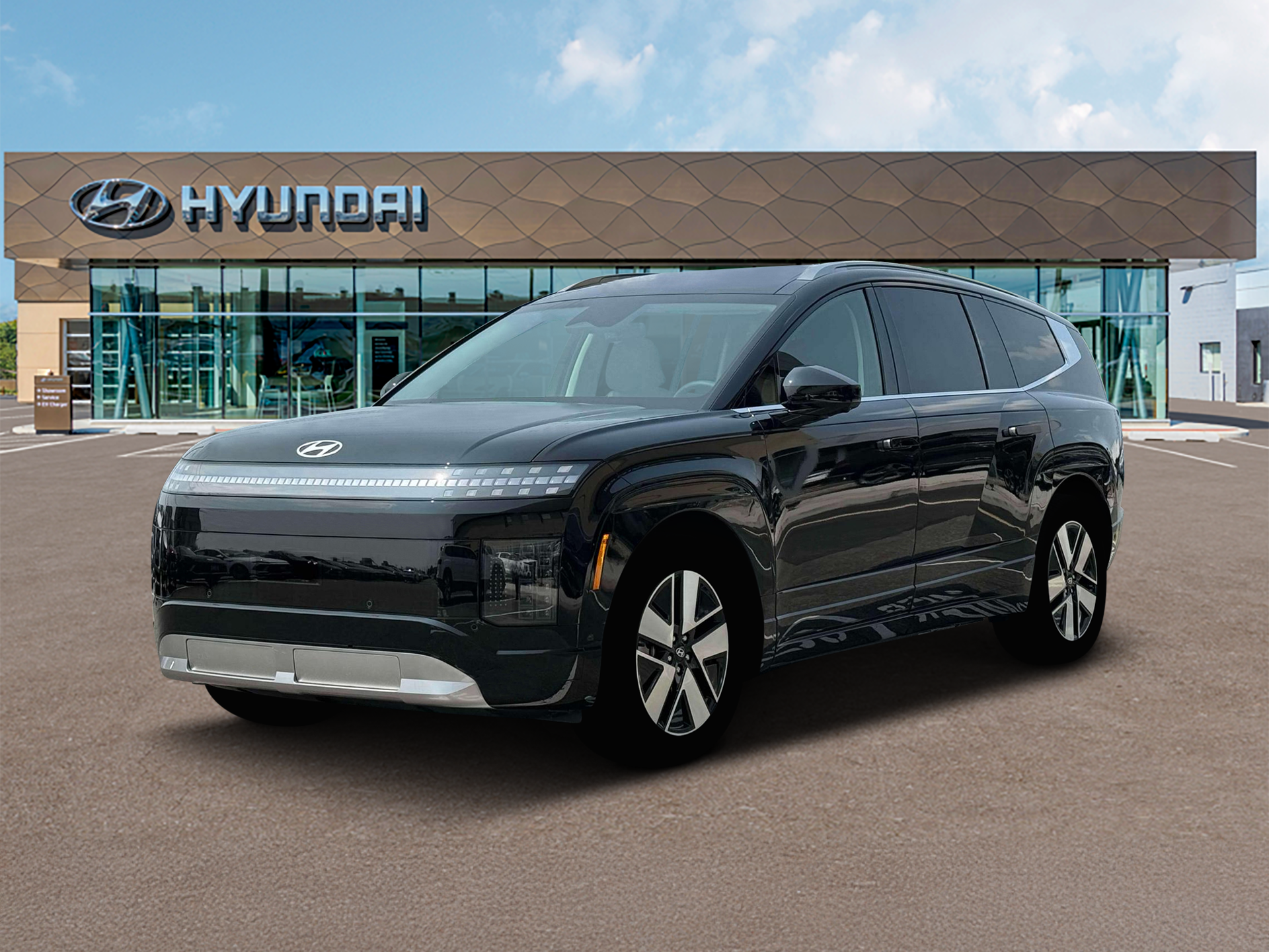 New 2026 Black Hyundai SEL image 1