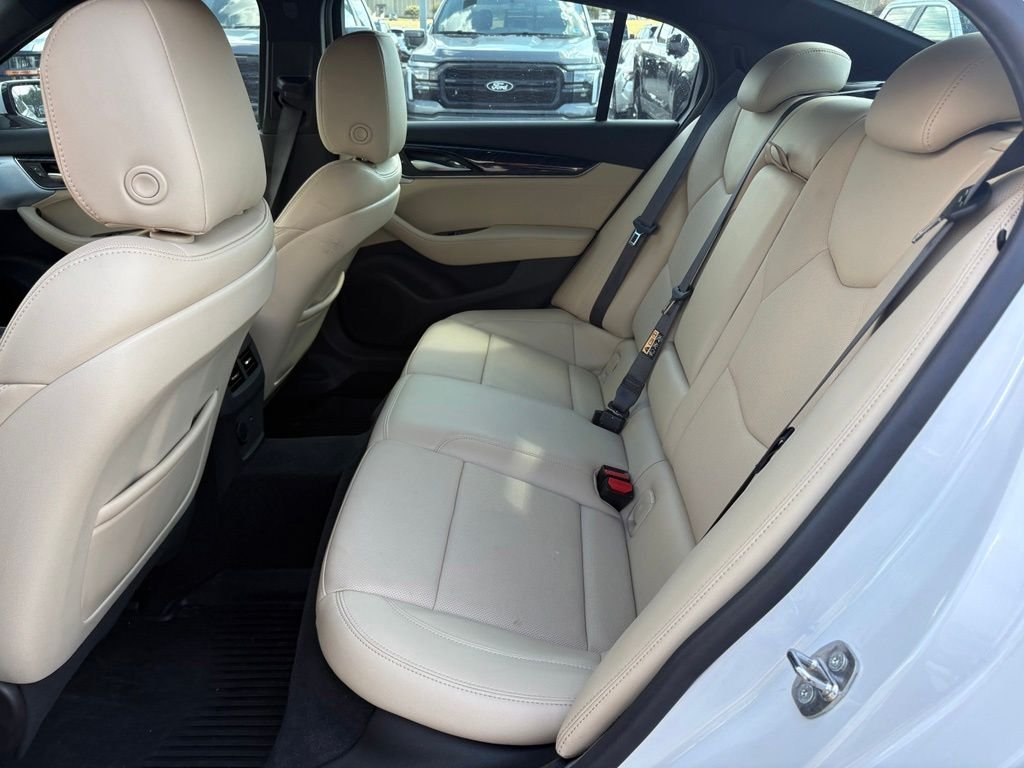 Used 2024 Crystal White Tri-Coat Cadillac Premium Luxury image 8