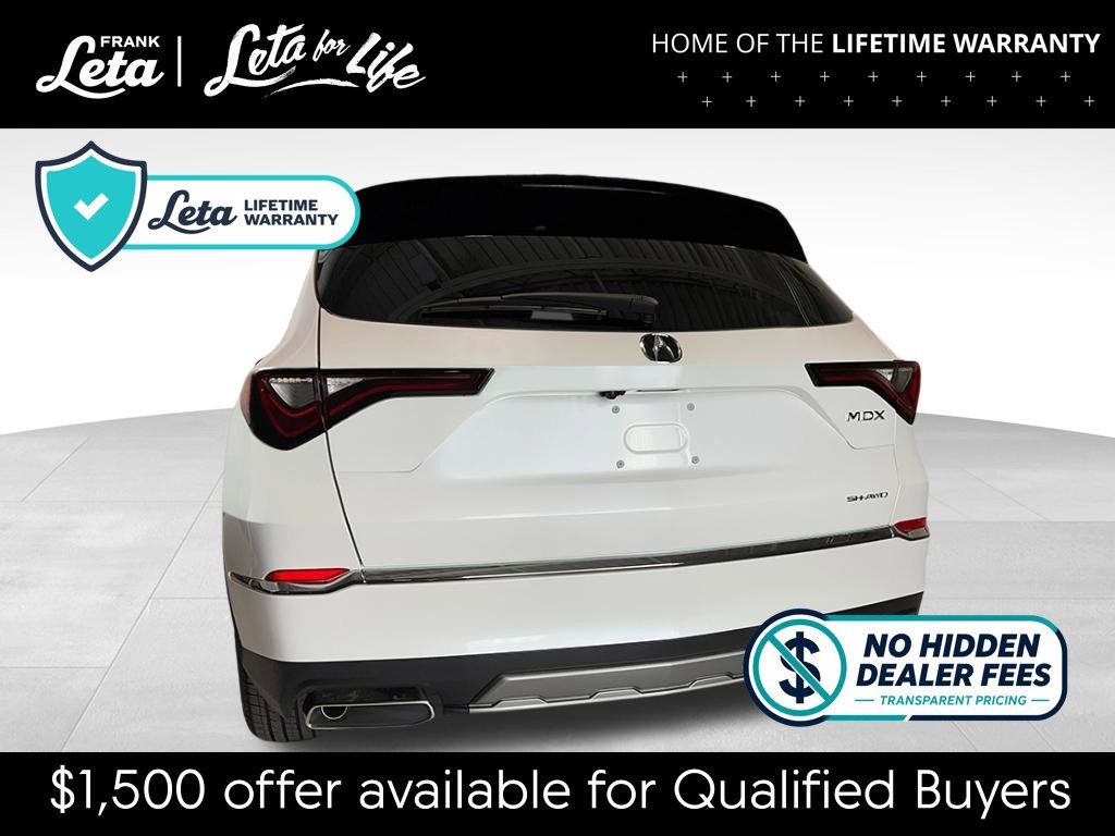 New 2026 Platinum White Pearl Acura  image 4