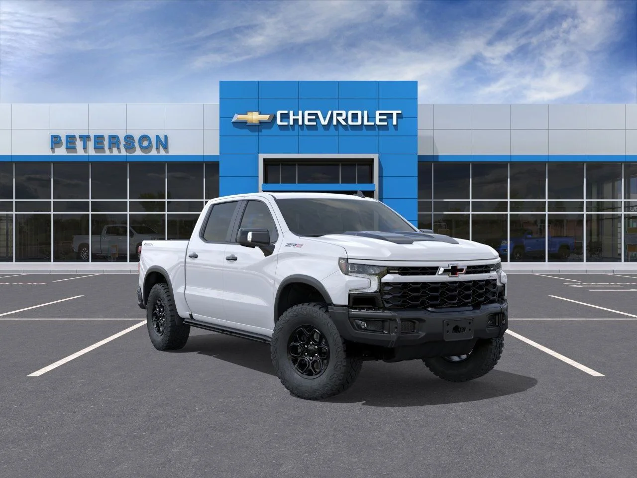 New 2026 White Chevrolet ZR2 image 1