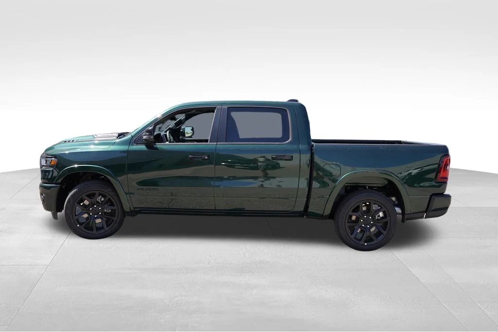 New 2027 Serrano-Green Metallic Exterior Paint RAM Laramie image 6