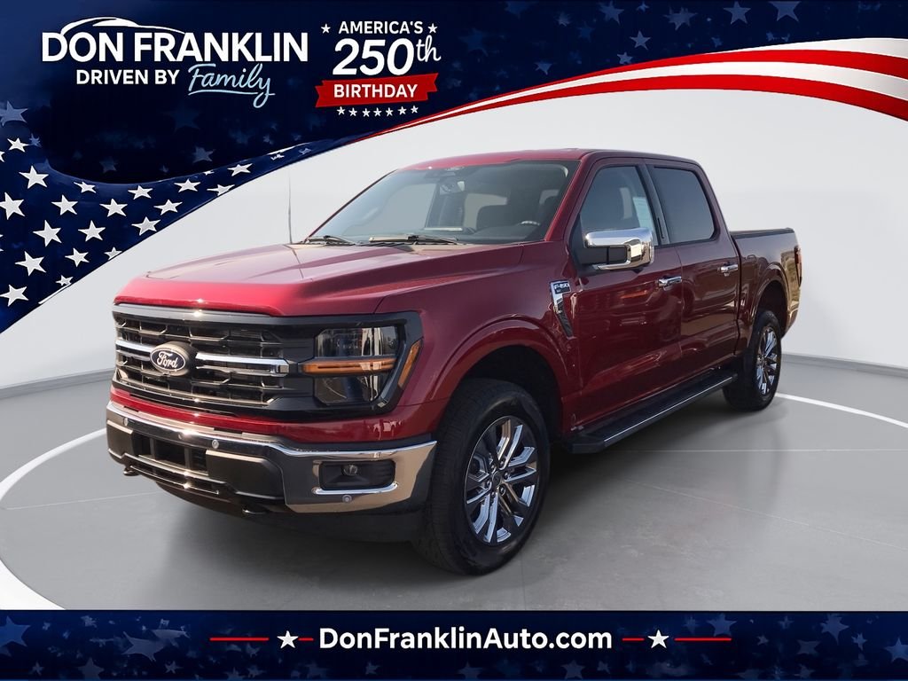 New 2026 Red Ford XLT image 1