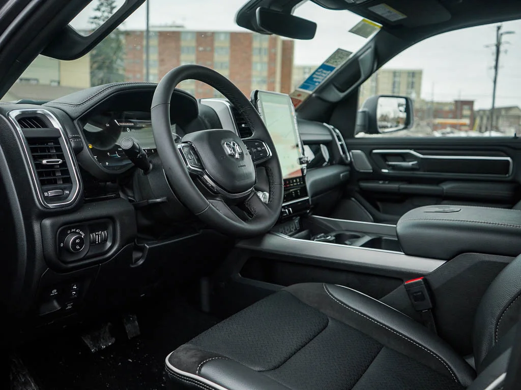 New 2026 Diamond Black Crystal Pearlcoat RAM Laramie image 15