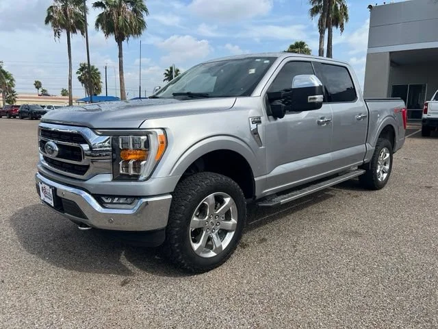 Used 2021 Silver FORD TRUCK  image 3