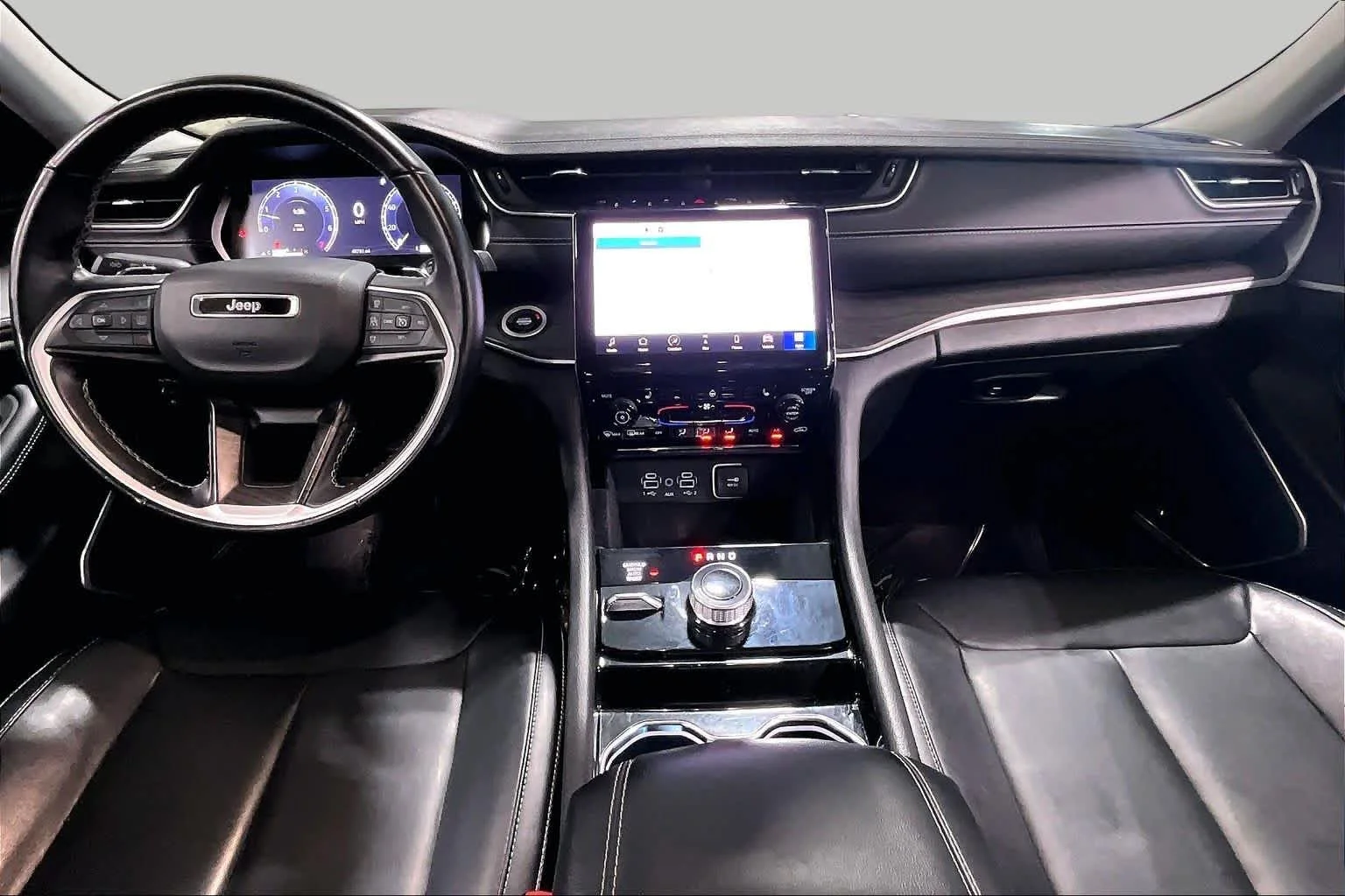 Used 2022 Baltic Gray Metallic Clearcoat Jeep Limited image 16