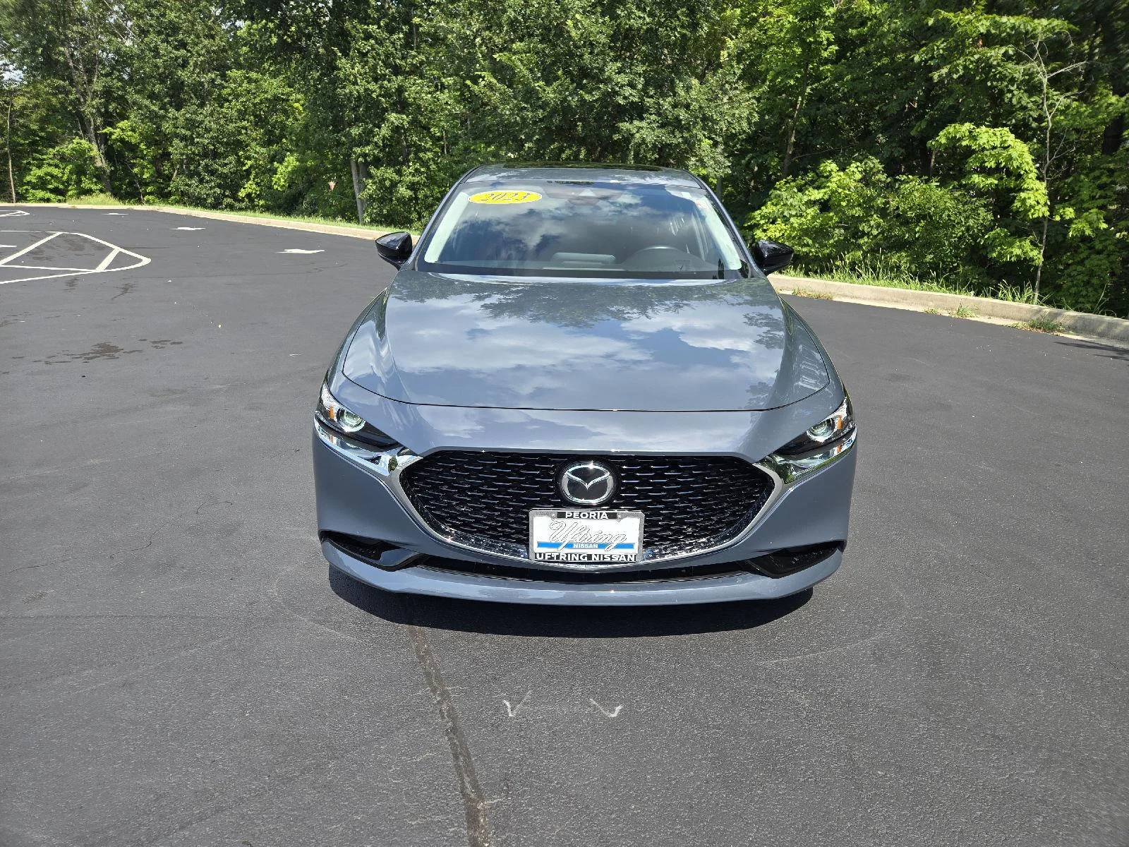 Used 2023 Polymetal Gray Metallic Mazda 2.5 S Carbon Edition image 7