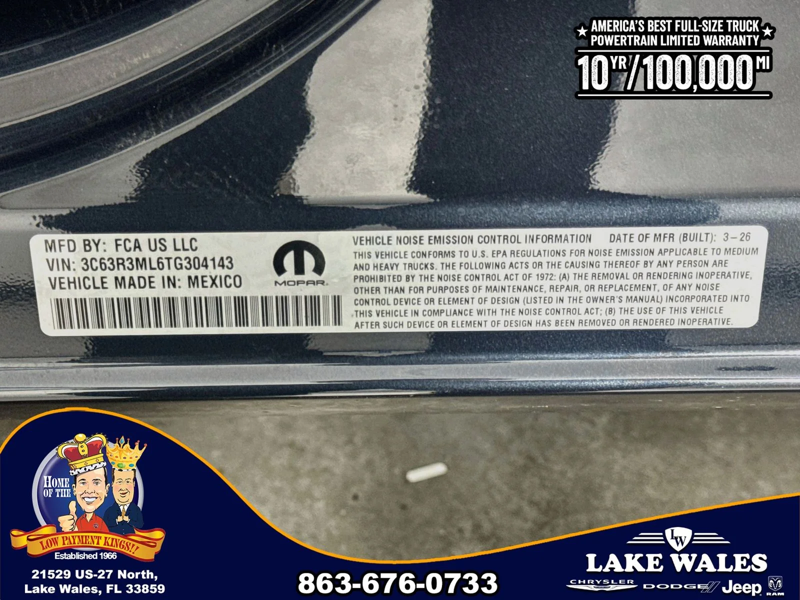 New 2026 Forged Blue Metallic Exterior Paint RAM LARAMIE image 31