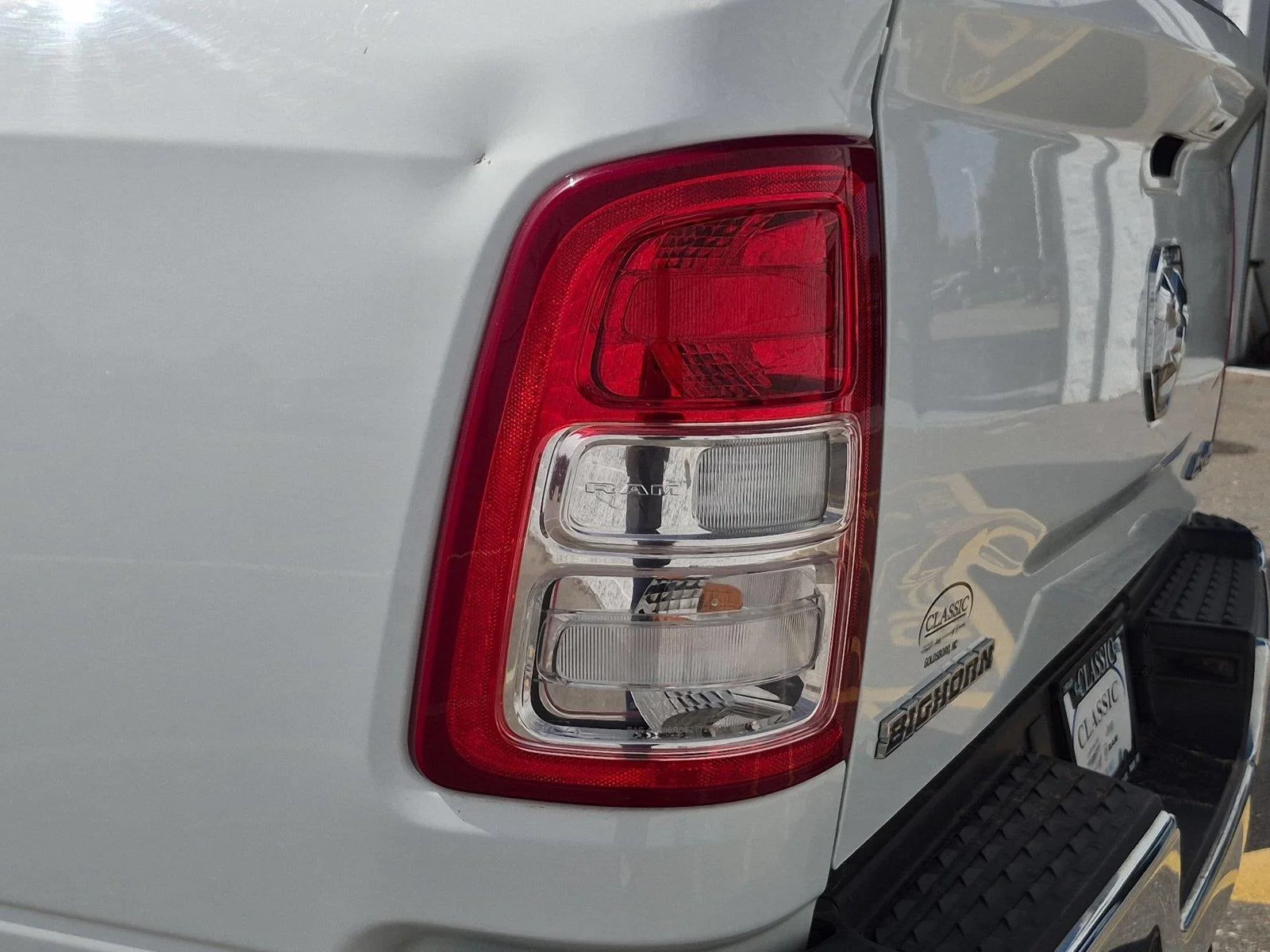 Used 2022 Bright White Clearcoat Ram Big Horn image 11