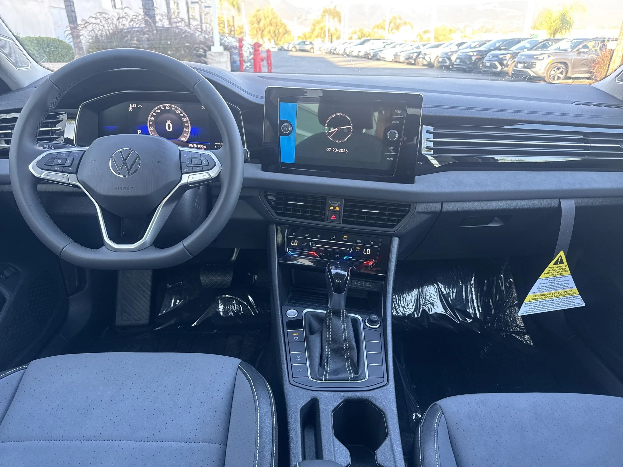 New 2026 Platinum Gray Metallic Volkswagen SE image 17