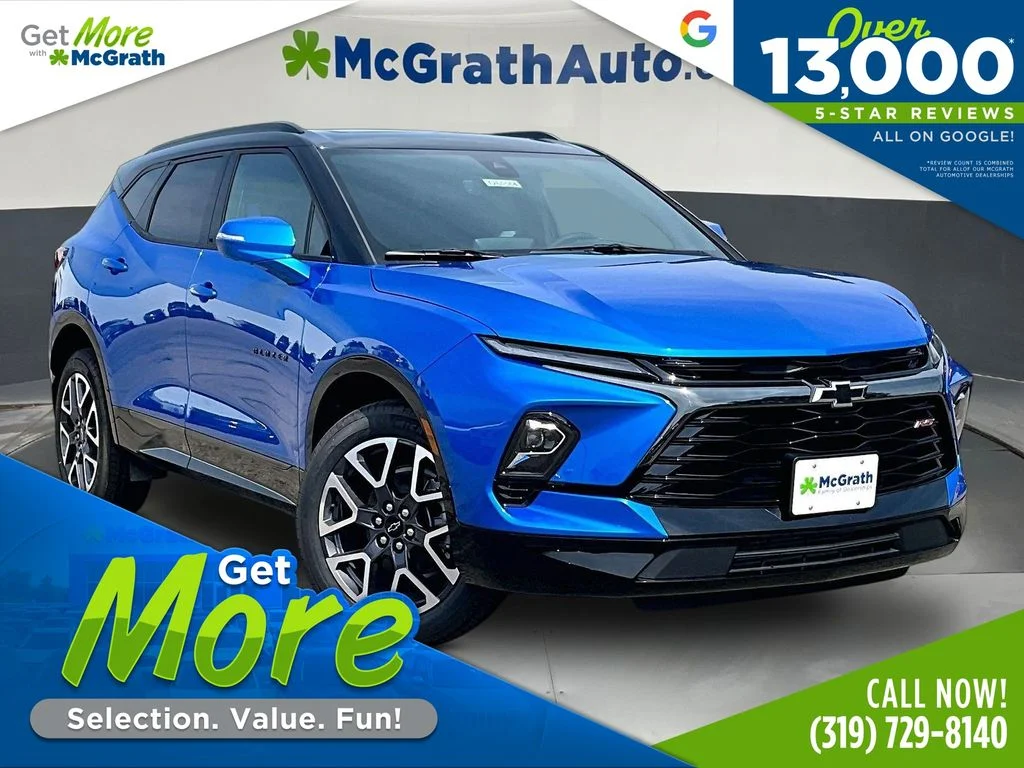 New 2026 Blue Chevrolet RS image 1