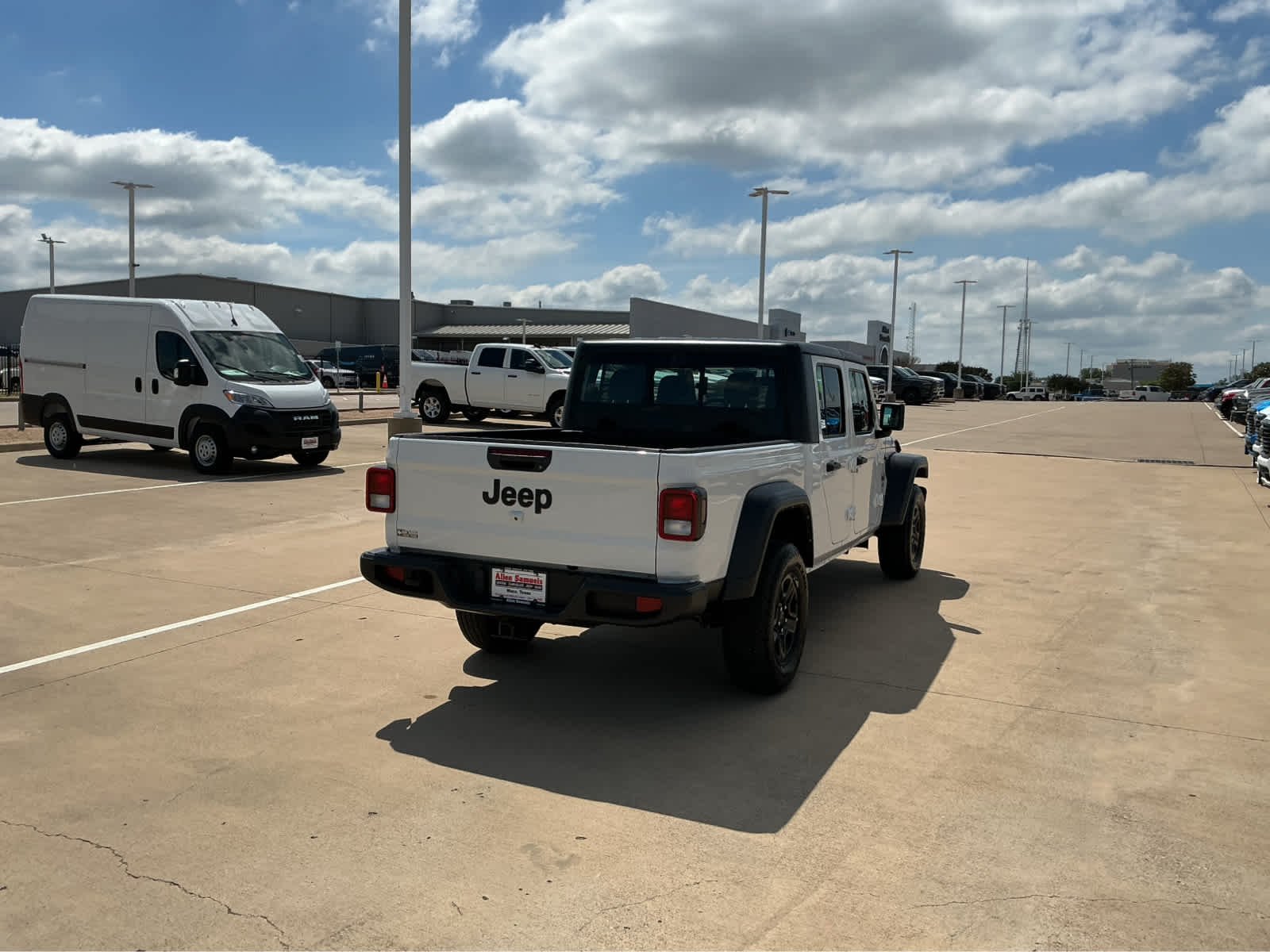 Used 2023 Bright White Clearcoat Jeep Sport image 8