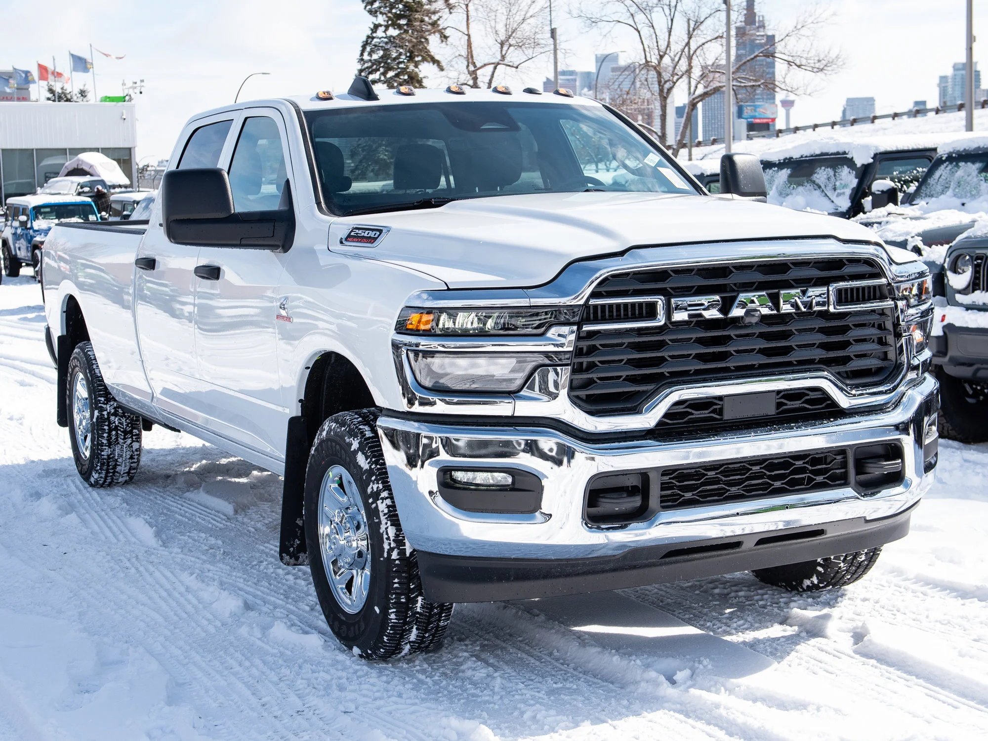 New 2026 White RAM Tradesman* image 8