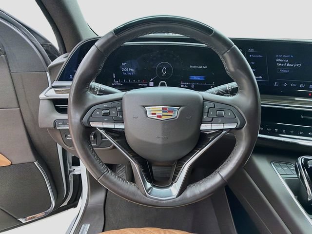 Used 2024 Crystal White Tricoat Cadillac 4WD Sport image 41