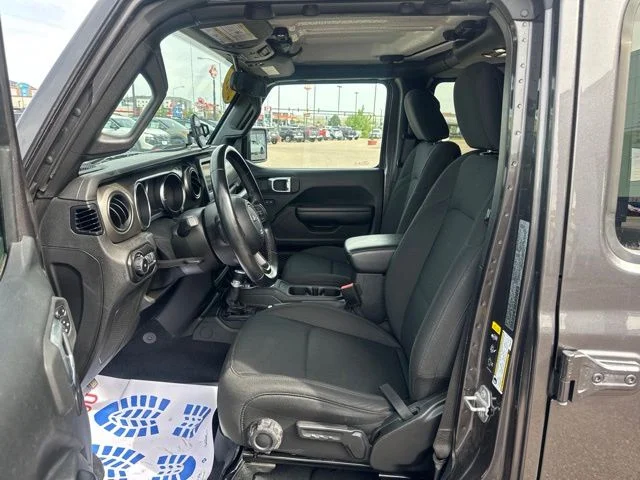Used 2021 Crystal Metallic Jeep Unlimited Sport S image 8