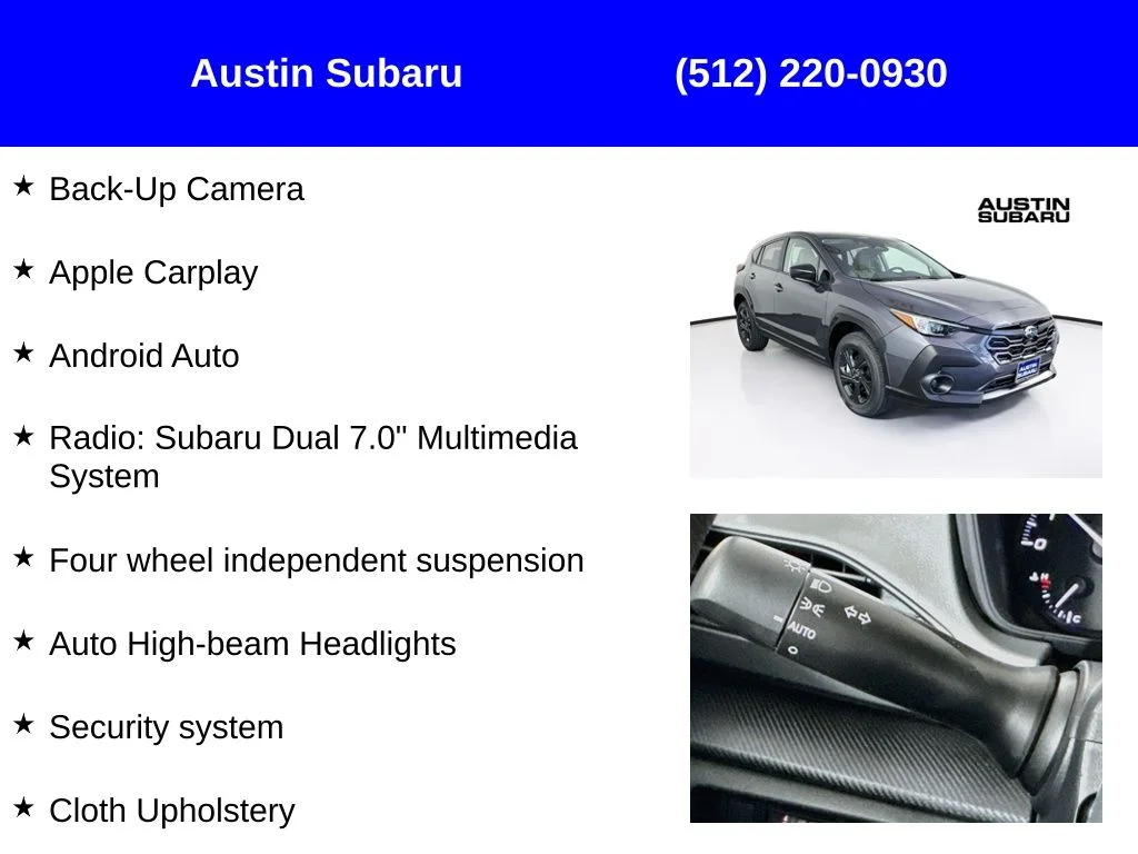 New 2026 Gray Subaru Base image 9