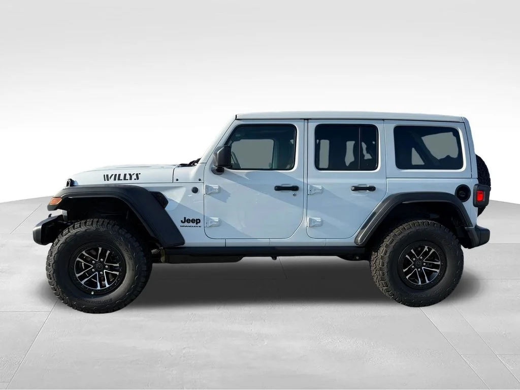 New 2026 Bright White Clear-Coat Exterior Paint Jeep Willys image 2