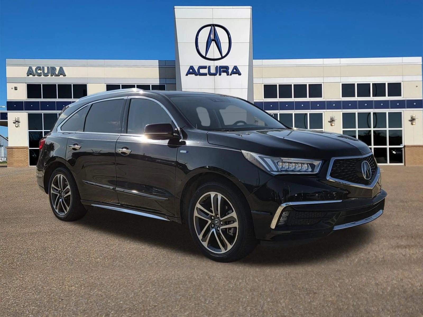 Used 2017 Crystal Black Pearl Acura Sport-Hybrid SH-AWD with Advance package image 27