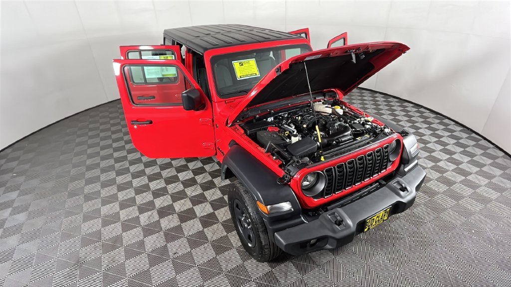 Used 2024 Red Clearcoat Jeep Sport image 14