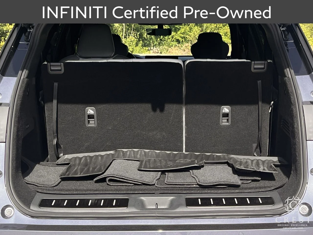 Certified Used 2027 Moonbow Blue Black Obsidian INFINITI AUTOGRAPH image 32