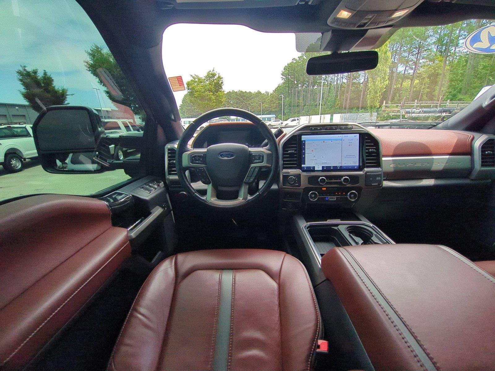 Used 2022 Agate Black Metallic Ford King Ranch image 35