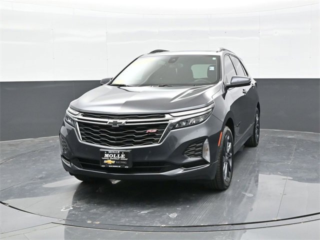 Used 2022 Chevrolet Equinox RS with VIN 3GNAXWEV0NS242172 for sale in Kansas City
