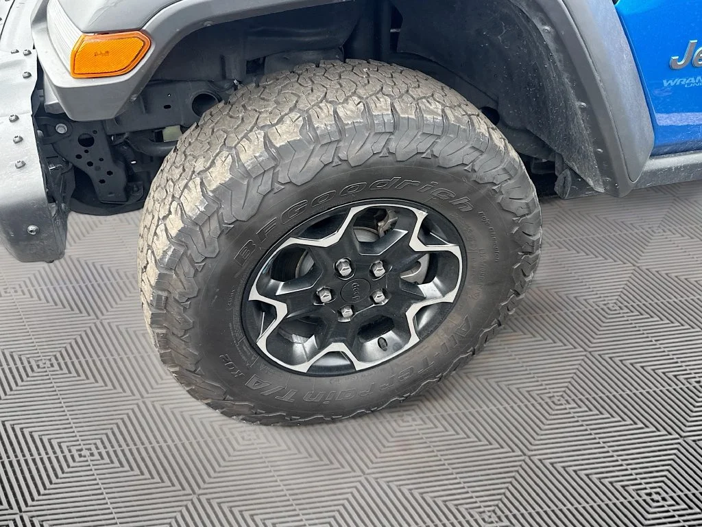 Used 2022 Blue Jeep Unlimited Rubicon 4xe image 32