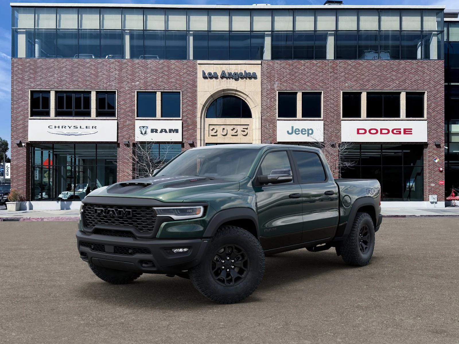 New 2026 Serrano-Green Metallic Exterior Paint RAM RHO image 27