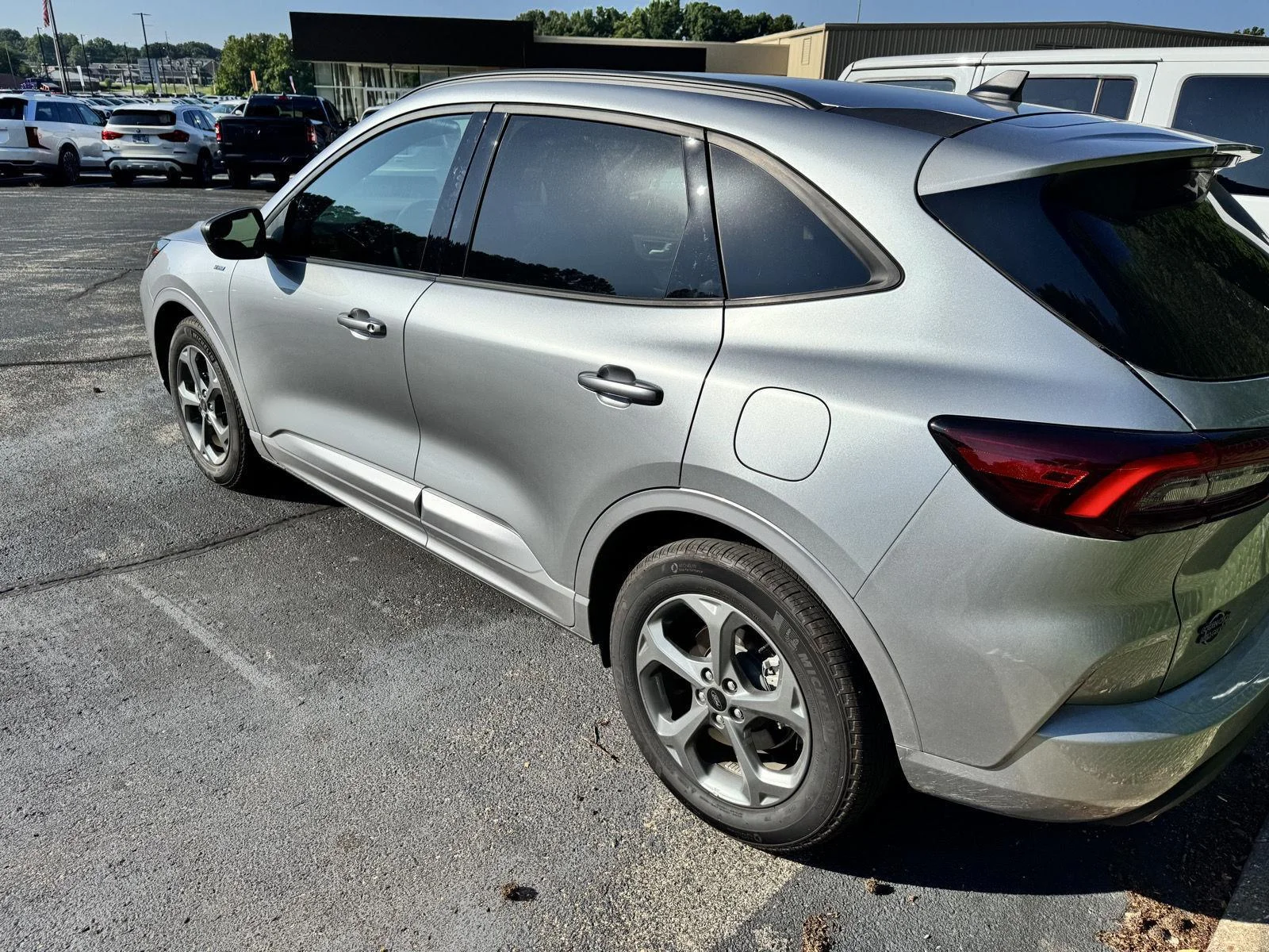 Used 2024 Iconic Silver Metallic Ford ST-Line image 4