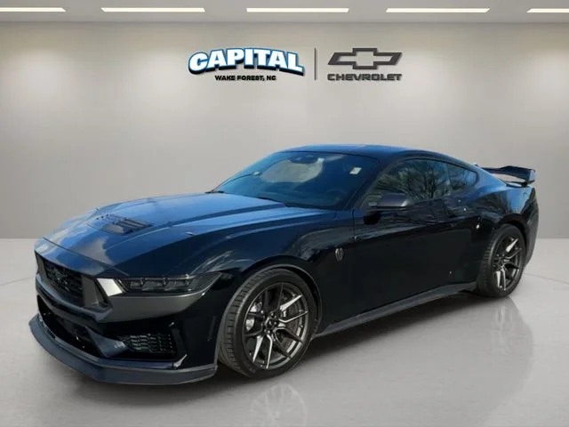 Used 2024 Black Ford Dark Horse image 1