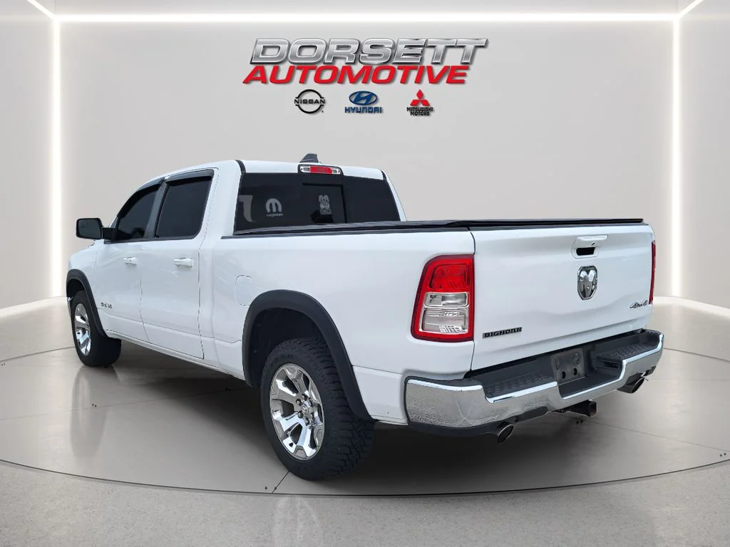 Used 2021 Bright White Clearcoat Ram Big Horn image 8