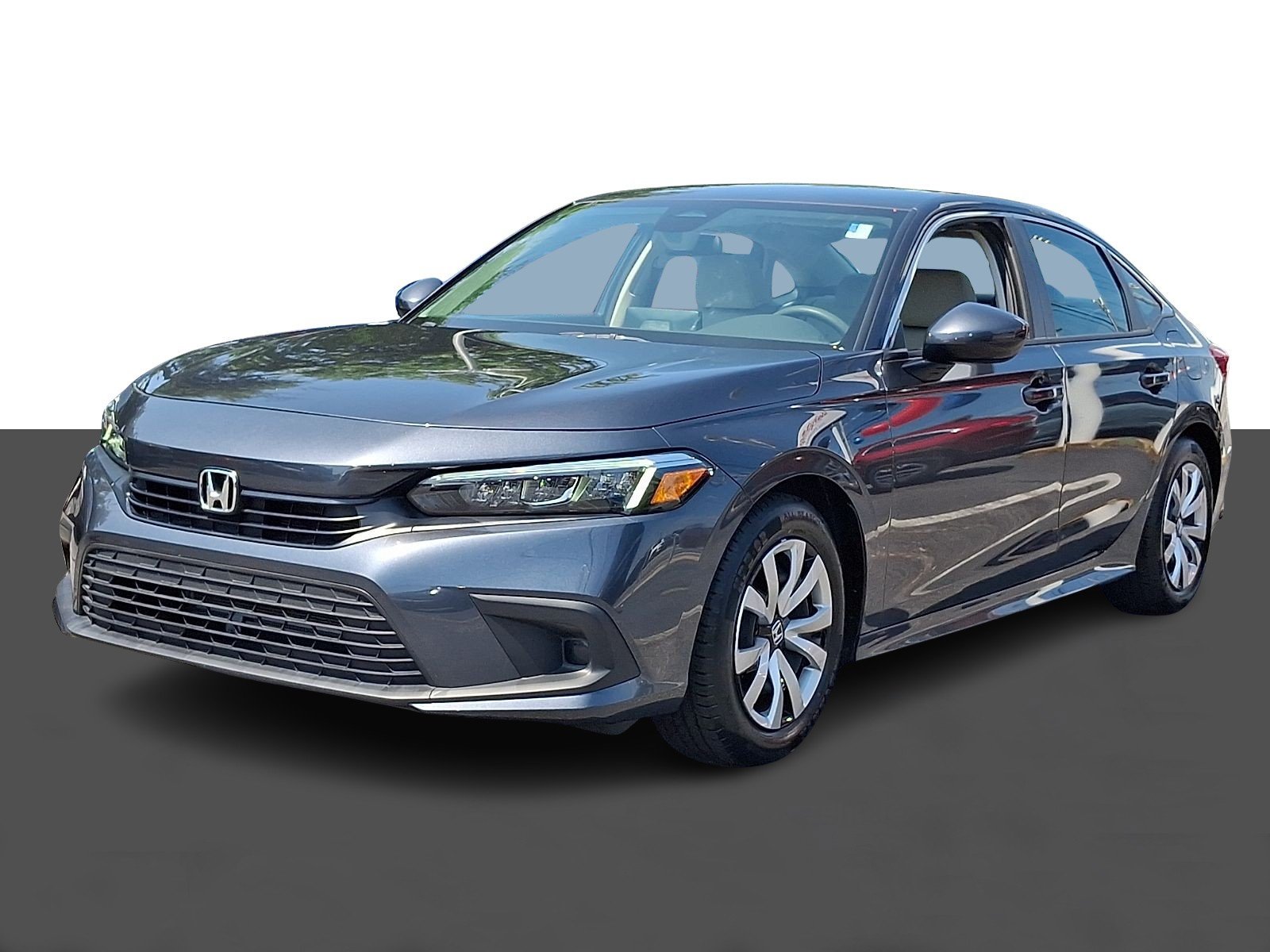 Certified Used 2023 Meteorite Gray Metallic Honda LX image 3