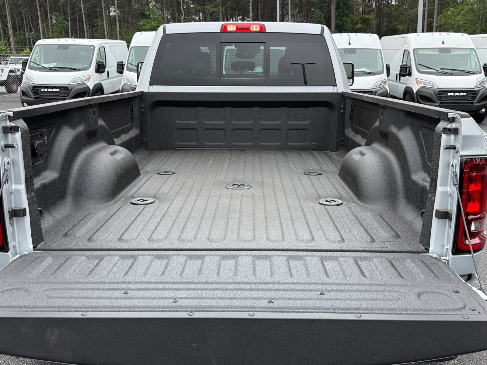 New 2026 Silver-Zynith Exterior Paint RAM Tradesman Crew Cab 4x4 8