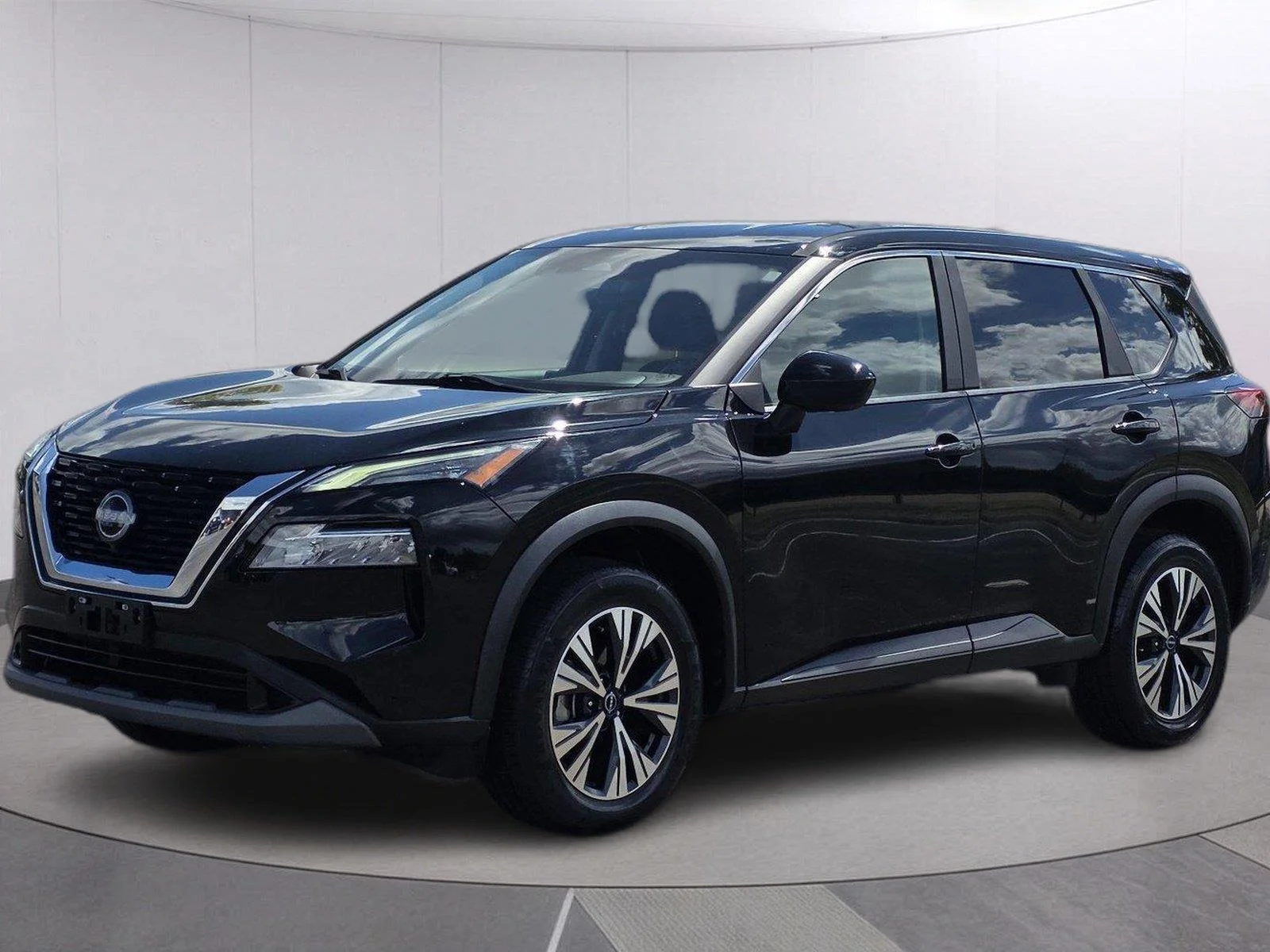 Used 2023 Super Black Nissan SV image 1
